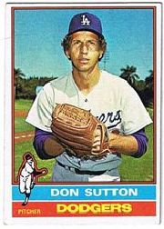 1976 Topps Baseball Cards      530     Don Sutton